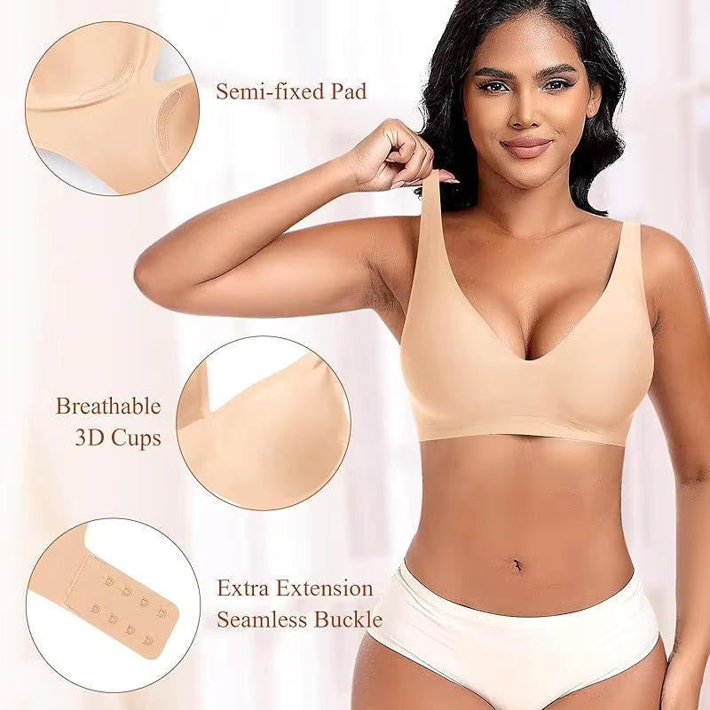 SECOND SKIN PUSH UP JELLY BRA