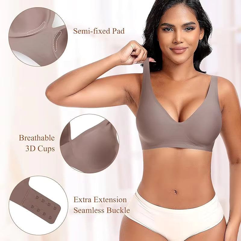 SECOND SKIN PUSH UP JELLY BRA