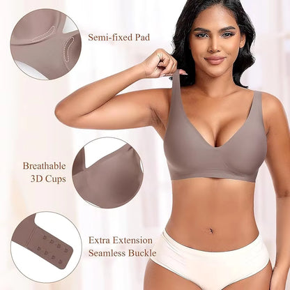 SECOND SKIN PUSH UP JELLY BRA