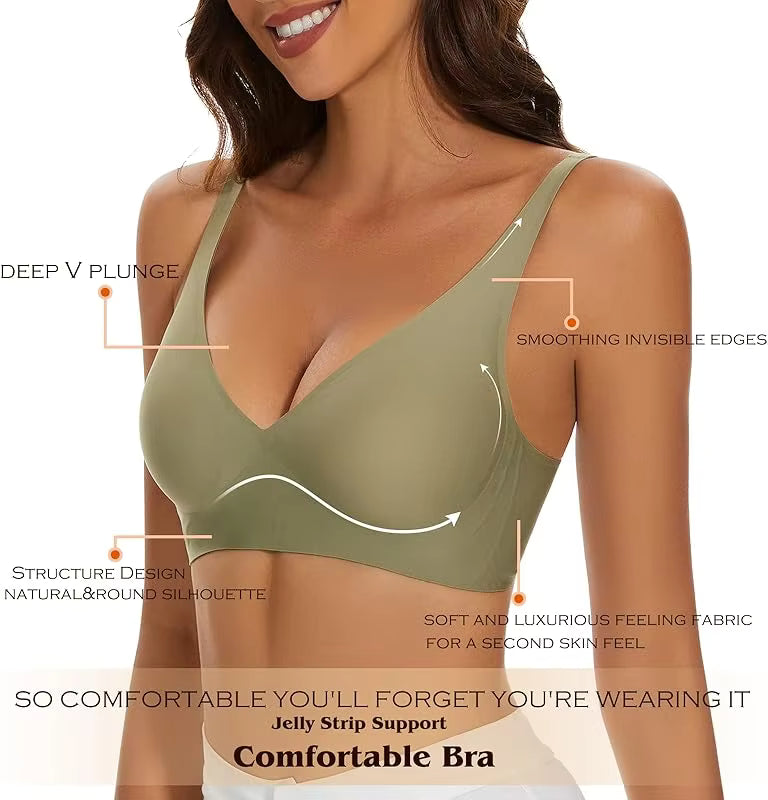 SECOND SKIN PUSH UP JELLY BRA